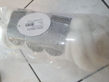 Set weiß neu von Busse mit Glitzer Busse 