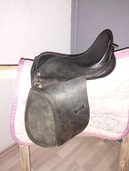 Süßer Shettysattel 13 Zoll mit Schabracke, Noname, Anja, All Purpose Saddle, Stemwede