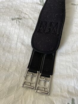 Shires Airflow Elastic Girth - Size: 46", Colour: Black x1 Shires