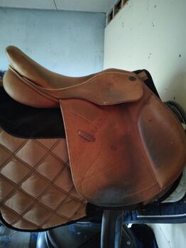Shires Optimus tan leather saddle, Shires Optimus, Kathryn Archard, Sonstiger Sattel, Nenagh