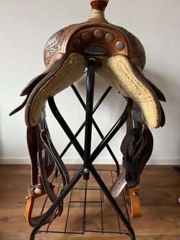 Show Westernsattel mit Silber Bob‘s