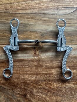 Showbit Shank Snaffle inkl. Kinnkette, Barbara Morgenroth , Horse Bits, Scheßlitz