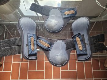 Showmaster gamaschen wb full blau rosegold, Showmaster  Gamaschen , K. Werner, Tendon Boots, Westerwalsede