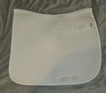 Showmaster Schabracke DR, weiß,  neu, Showmaster, Nicole, Dressage Pads, Anderlingen