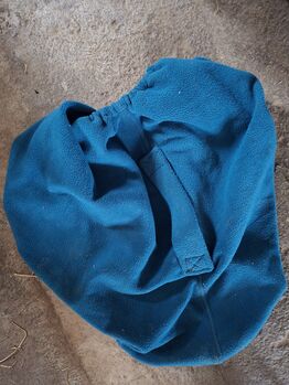 Showmaster Sattelschoner / Sattelschutz aus Fleece - Petrol / Blau, Michelle wilms , Saddle Accessories, Utzenaich 
