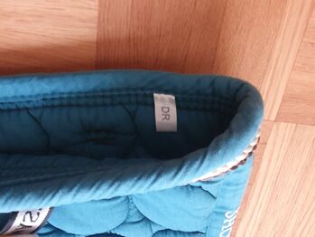 Showmaster Satteldecke Dressur türkis