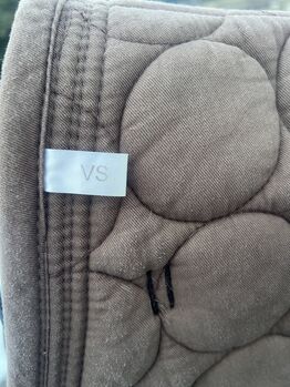 SHOWMASTER VS Schabracke, WB, braun mit schwarz-goldener Bordüre SHOWMASTER