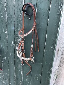 Sidepull Leder Größe cob, Kathrin, Bitless Bridles, Brunsbek 