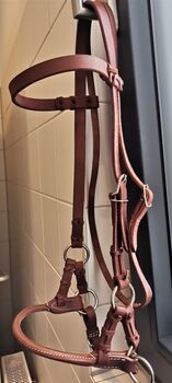 Sidepull aus feinem Harnessleder, Profi Tack Sidepull, Christine Sohr, Bitless Bridles, Köln