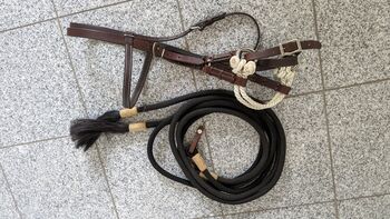 Sidepull mit Zügel, Wildhorn, Franziska Huth, Bitless Bridles, Marburg Lahn