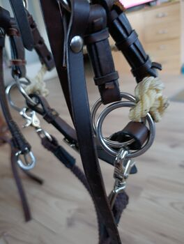 Sidepull Western Echtleder