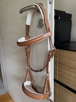 Sidepull unterlegtes Leder, Größe Cob, cognacfarben unbekannt