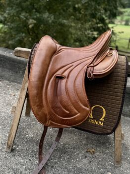 Signum Omega Mercedes mit Lotus Sattelblätter, Signum Mercedes, Danni, Endurance Saddle, Bieberehren