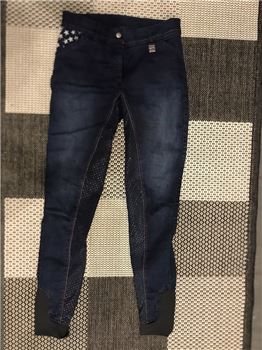 Damen Reithose Silikon Vollbesatz Stars & Stripes, Hkm , Criollo , Breeches & Jodhpurs, Sulzheim 