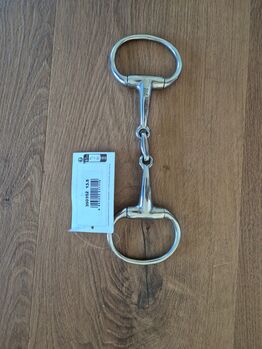 Silk Steel, doppelt gebrochen Olivenkopfgebiss, 135 mm Silk Steel