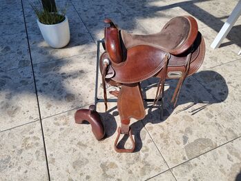 Silverado pro Delux 15,5 Zoll mit Wechsel Forkk, Silverado Pro Delux, Viola Nitsche, Western Saddle, Hürth