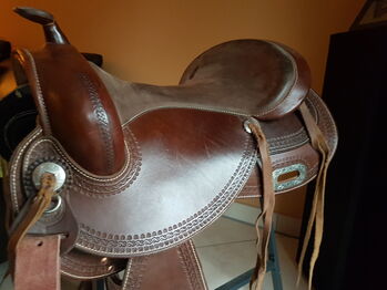 Silverado pro Delux 15,5 Zoll mit Wechsel Forkk, Silverado Pro Delux, Viola Nitsche, Western Saddle, Hürth