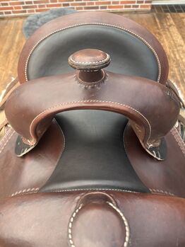 Silverado Westernsattel, Silverado Pro-Delux-baumloser Westernsattel, Michaela Düselder, Western Saddle, Moormerland