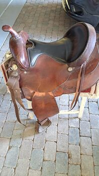 Westernsattel Simco, Karin Vonlanthen, Western Saddle, Rutschwil