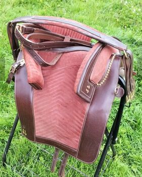 Simoes portugisischer Sattel Goucha, Simoes , Marion , Siodło barokowe, Bolsterlang 