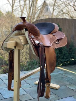 REINING SADDLE, EOM Continental Reining, Patricia Glezl, Siodło westernowe , Bratislava