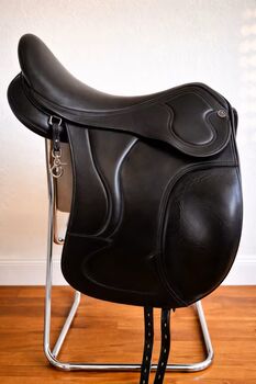 Topreiter JR Spezial Sattel 18 Zoll, Leder, schwarz, Islandpferd, Topreiter JR Spezial, Seitz, Siodła islandzkie, Helsa