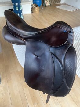 Dressursattel dunkelbraun - 17,5 Sattelprofi