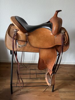 Westernsattel für breite Pferde Crates 