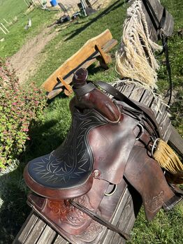 Westernsattel Echtleder Horsemans Paradise Horsemans Paradise 