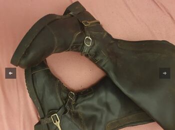 Leder Reitstiefel, Reitstiefel , K.L, Oficerki jeździeckie, Apen 