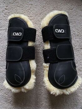 CWD Leder Gamaschen schwarz WB CWD Gamaschen