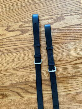 Leather and Rope Draw Reins- Brown