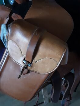Satteltaschen Leder Western, Hess Sattlerei Western, Speier, Siodło akcesoria, Inzigkofen