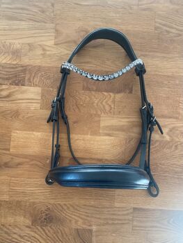 Trense Gasselino / COB, Gasselino  Universo flachgenäht , Lea , Bridles & Headstalls, Plettenberg