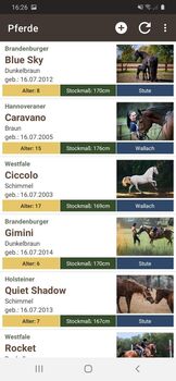 Smart Horses ZSZ   Google Play Smart Horses by ZSZ Verwaltungs- /Zucht-/ Turnier APP