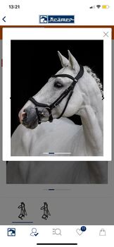 Trense anatomisch WB wie neu, TT, Bridles & Headstalls, Gerabronn