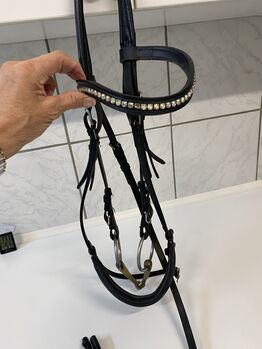 Trense mit Strass, Trense, Iris Taufenbach, Bridles & Headstalls, Schwarzenbruck