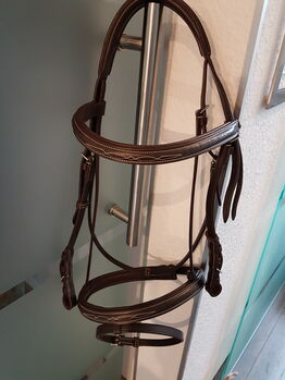 Trense Leder WB braun Neu ungebraucht, Anja, Bridles & Headstalls, Gelsenkirchen 