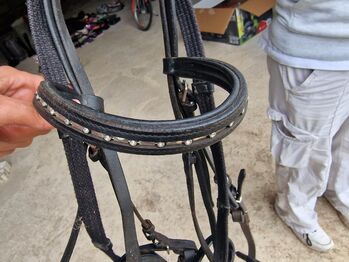 Trense, silber/Strass, COB, Kathrin , Bridles & Headstalls, Geschendorf