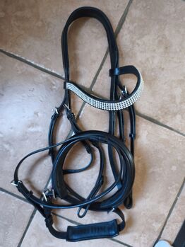 Trense mit Glitzer Riemen BR