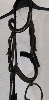 Trense schwarz/ braun, Katharina, Bridles & Headstalls