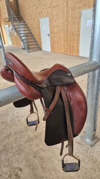 Sommer Somero 18" cognac schwarz Dressursattel Dressur braun Sommer  Somero Classic DS