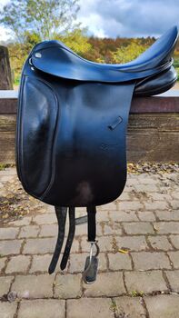 Sommer Sattel Opos 18" schwarz, Sommer Opos, Alexander Eckel, Dressage Saddle, Saarbrücken