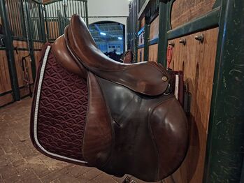 Sommersattel Diplomat Springsattel, Sommer Diplomat, Kerstin Bast , Jumping Saddle, Thalmässing