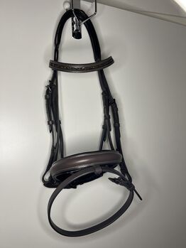 SPECIAL Schockemöhle Trense - VB - grau/braun, Schockemöhle , Isabeau B, Bridles & Headstalls, Pfungstadt