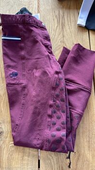 Spooks Reithose Bordeaux Gr S Spooks