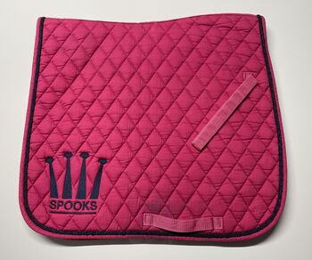 Spooks Dressur Schabracke WB, pink Spooks