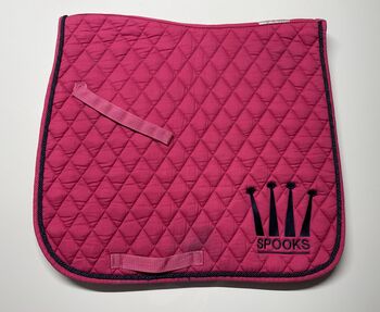 Spooks Dressur Schabracke WB, pink, Spooks, Ann-Cathrin, Schabracken