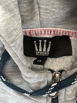 Spooks Jacke Sweatshirt Hoodie Gr M 38 grau Spooks