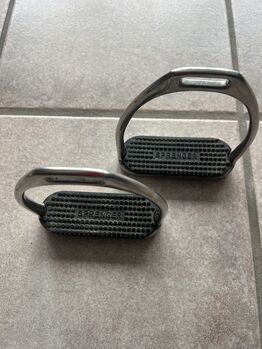 Sprenger Steigbügel 12 cm / 4¾ Zoll mit Gummieinlage Sprenger 